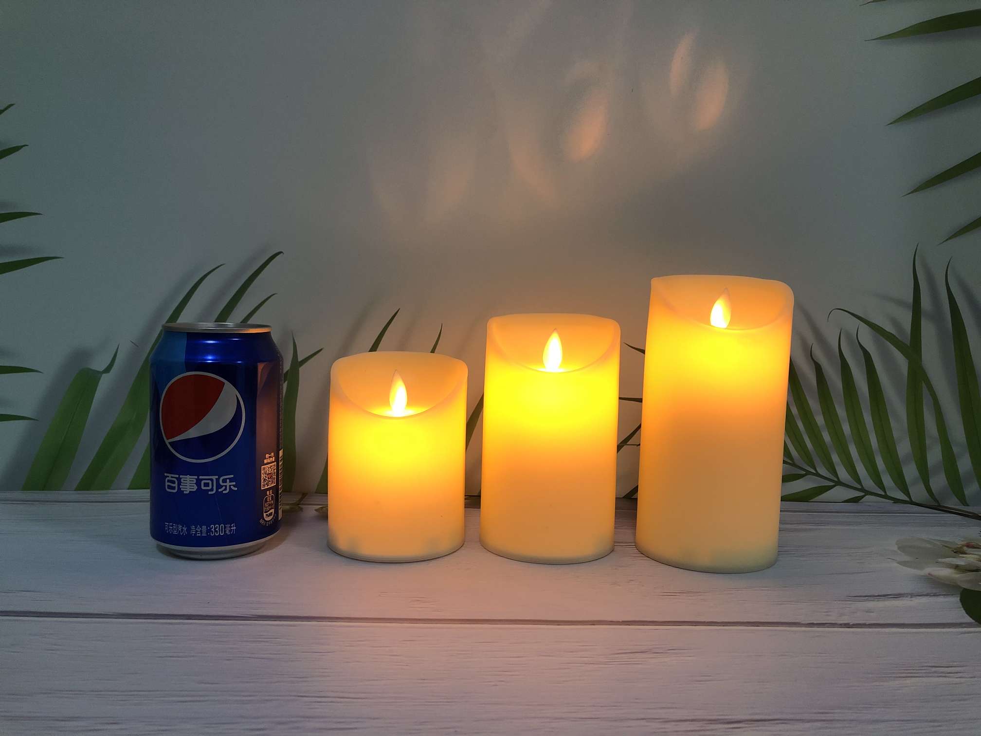 LED蜡烛灯实物图