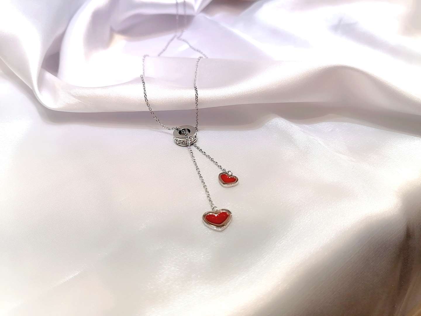 Cold wind necklace chain clavicle love simple fashion and personality generous joker but oh spot wholesale thumbnail