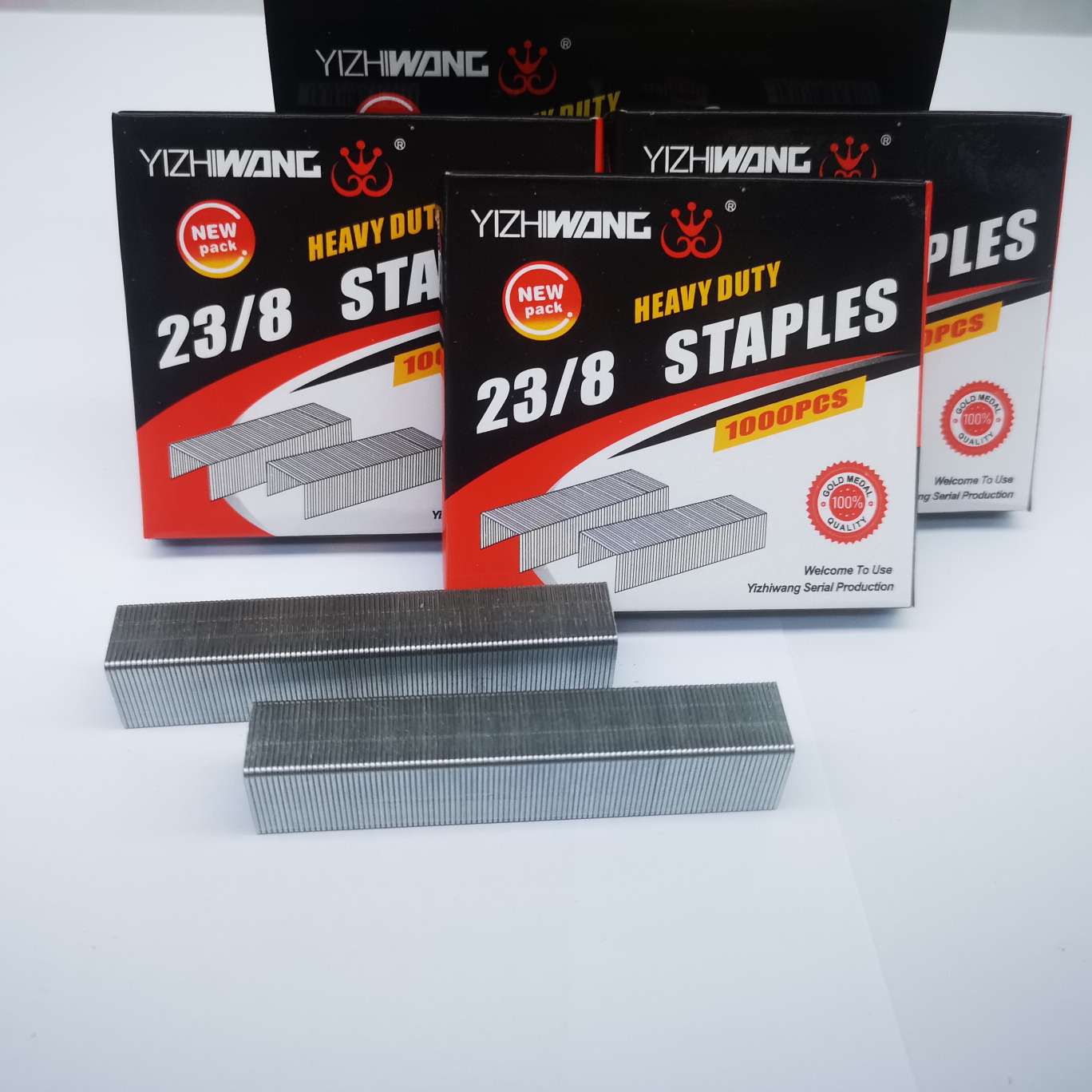 Yizhi King A23/8 thick layer nail, 200 boxes per piece, 30-50 sheets of paper can be ordered detail image 2