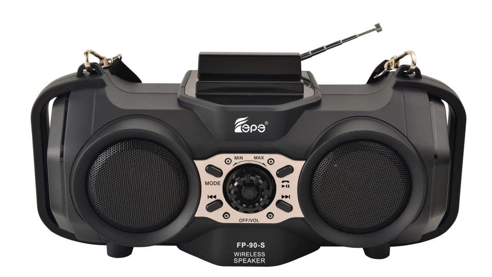 The ∪SB radio comes with two rechargeable batteries for Bluetooth Item Picture