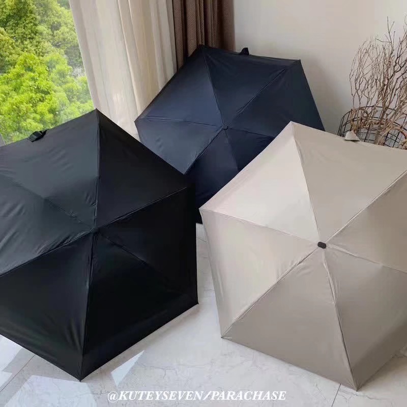 50x6k 60% hand-opening all-aluminum full-light-blocking mobile phone umbrella, item number 6001 Application Scenario
