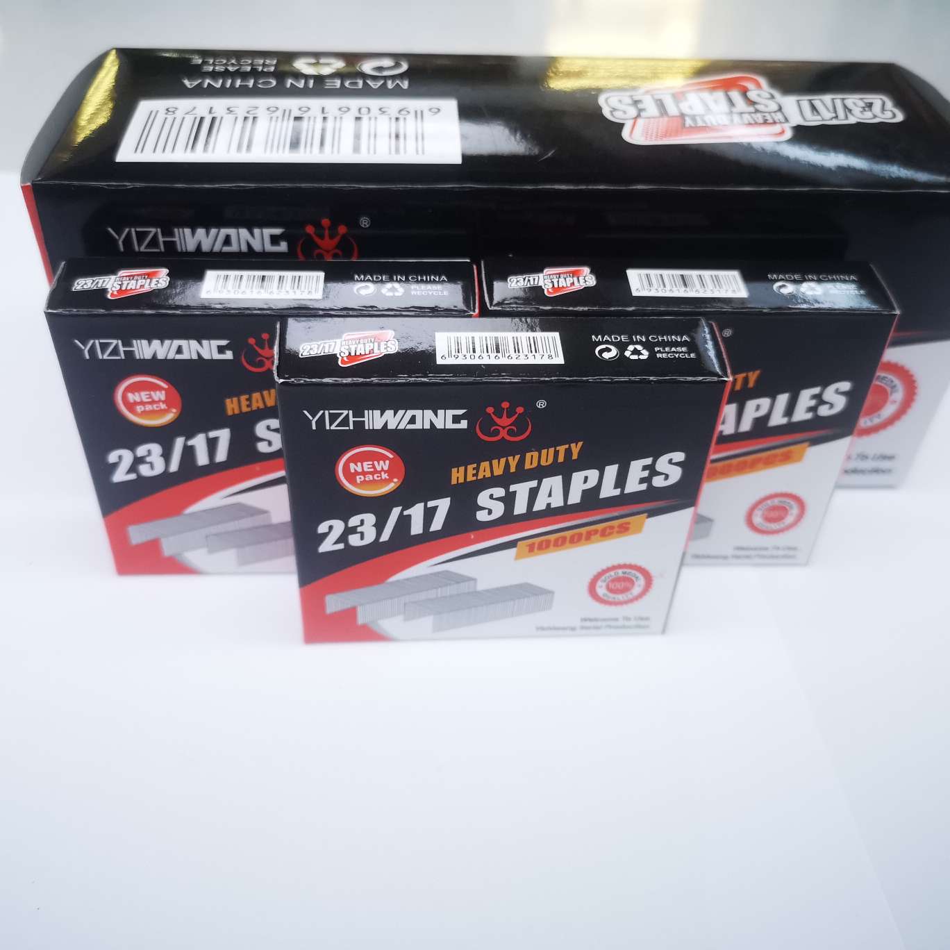 Yizhi King A23/17 thick layer nail, 200 boxes per piece, can be customized with 100-140 pages of paper, weight 139 grams detail image 1