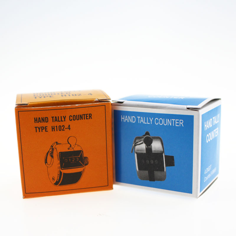 Cheap hand-held metal counter, four-digit hand-pressed mechanical counter undefined