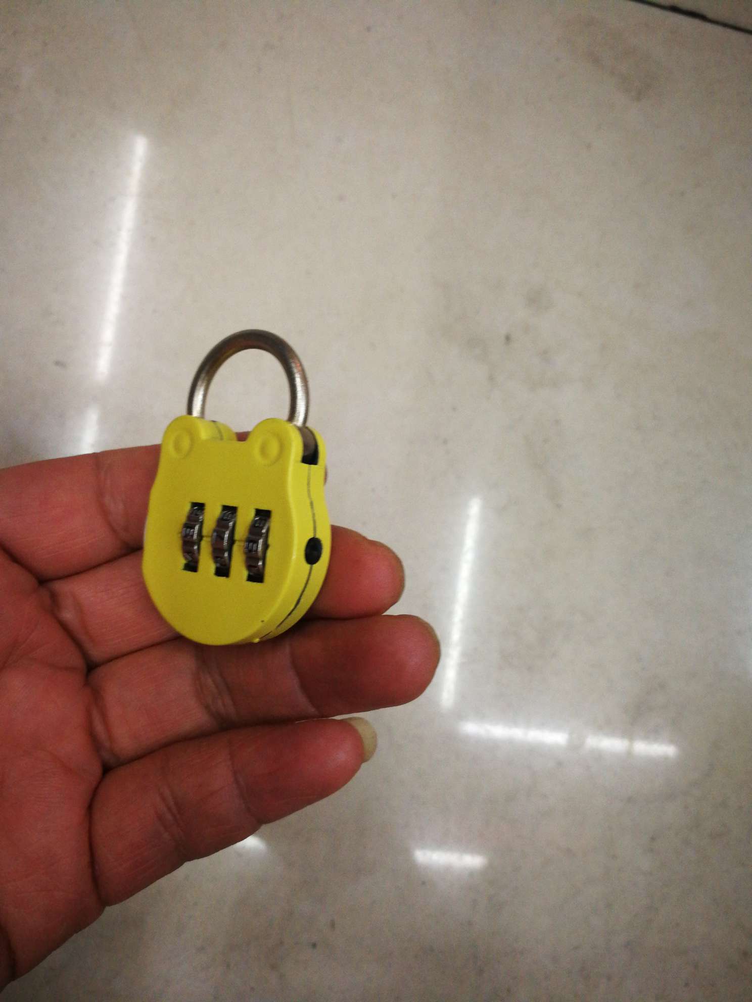 Combination lock Specification drawing