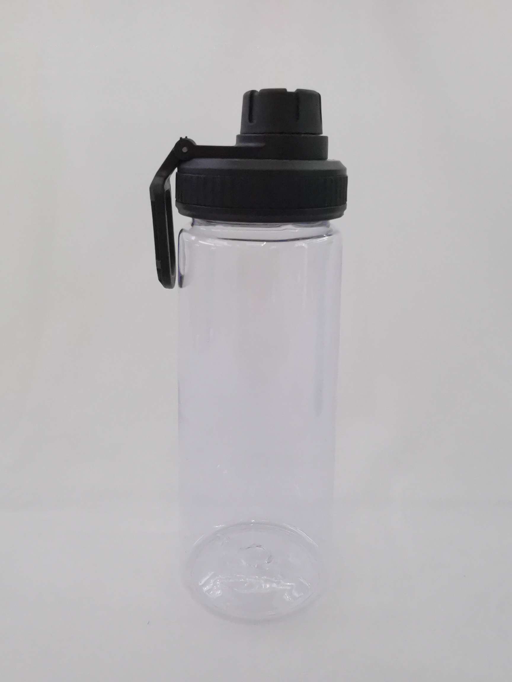 New fashionable solid-color plastic water cup, creative sports student leak-proof plastic cup details Picture