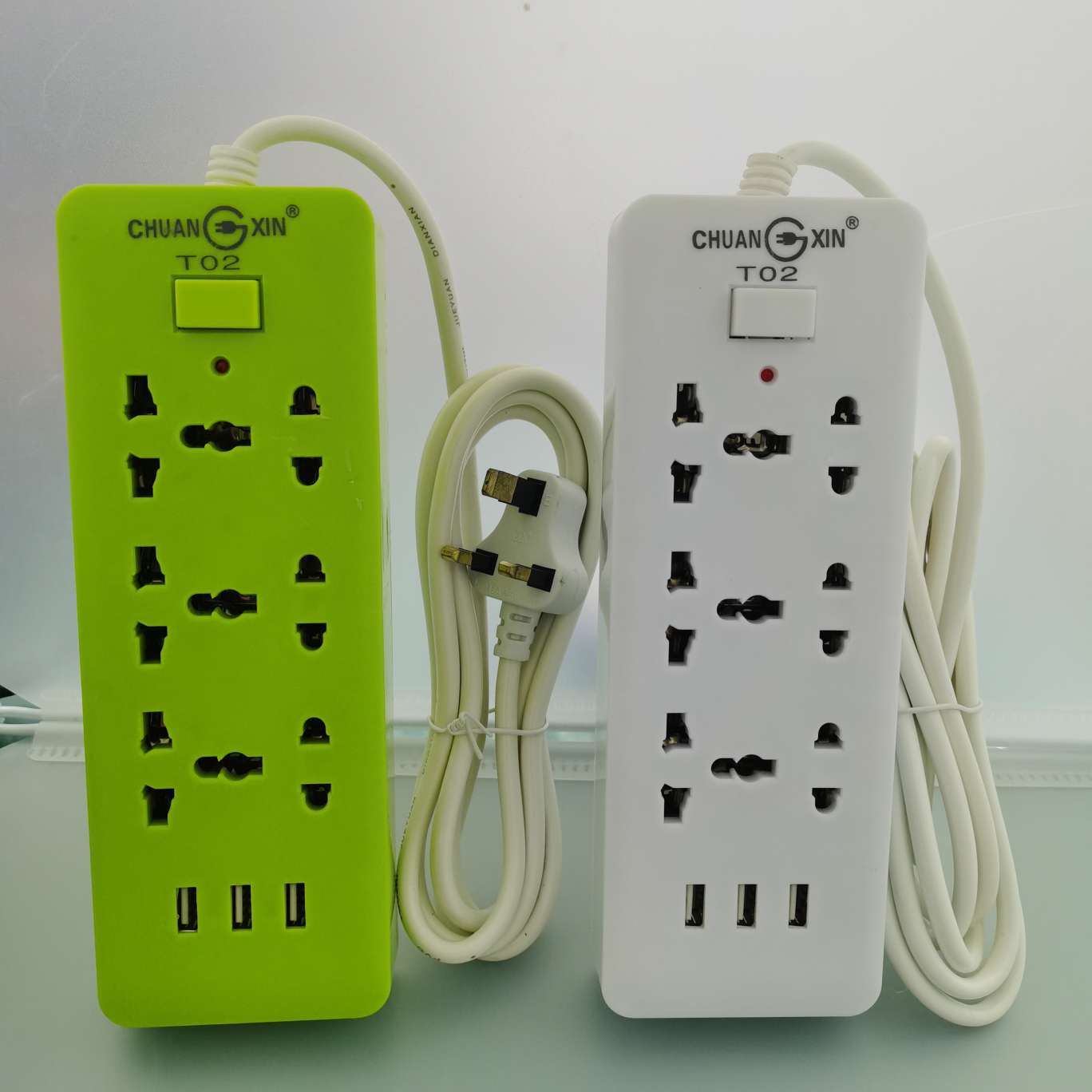 Multi-function USB socket wiring socket. USB socket with switch. European type Socket thumbnail