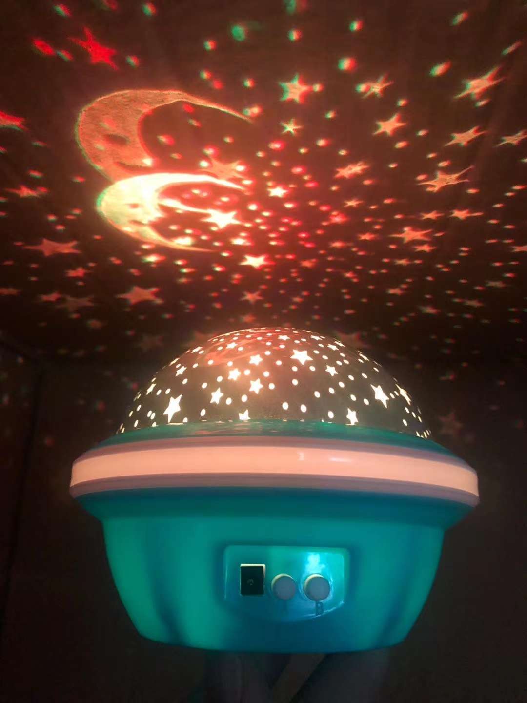 星空灯白底实物图