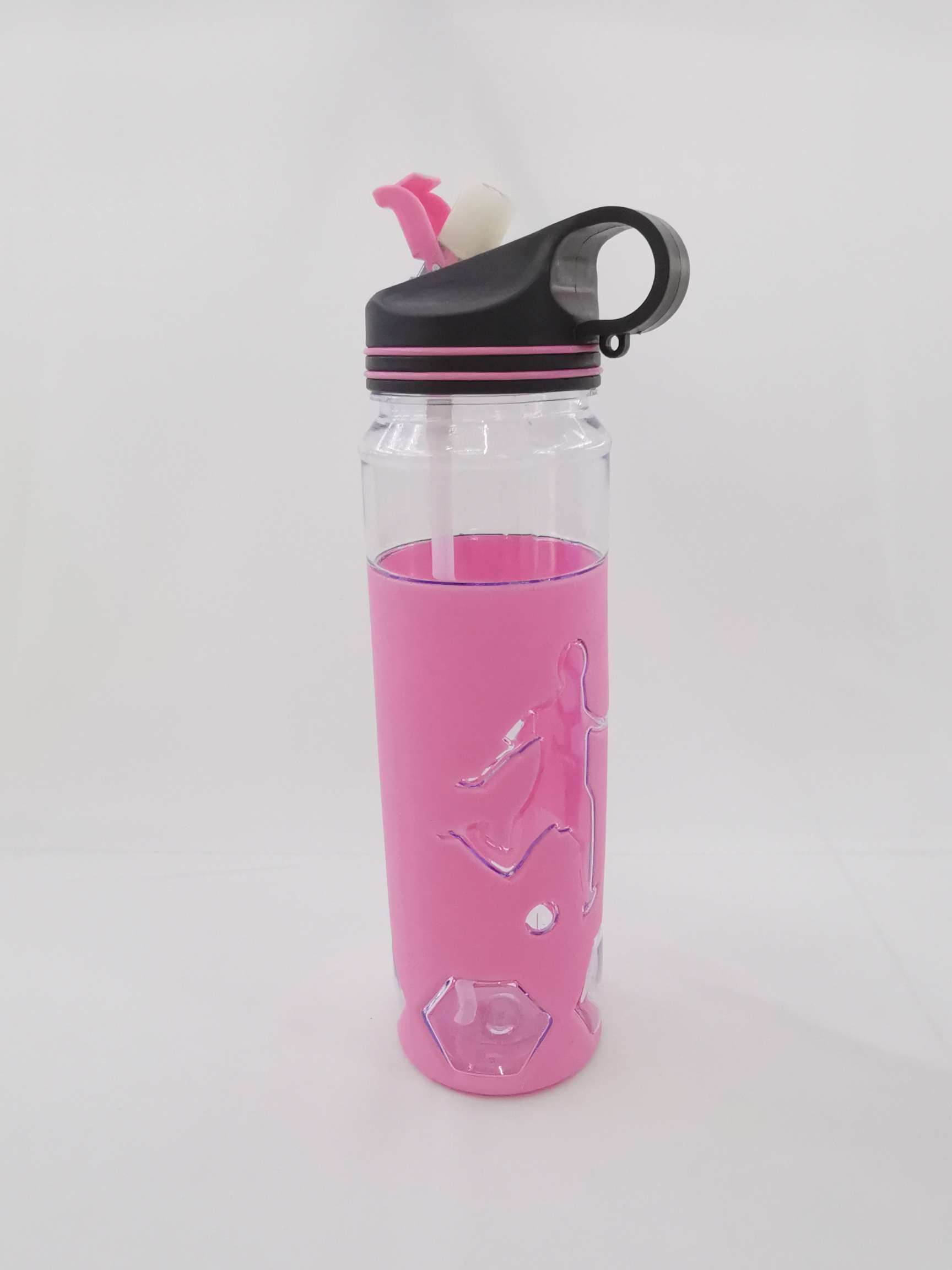 Creative football fashion Foreign trade specializes in the direct sales, wholesale and customization of double-layer AS plastic advertising cups Specification image