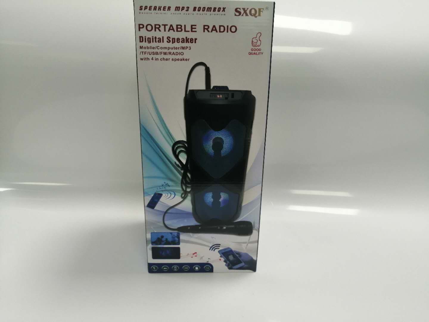 Model 311, Bluetooth Speaker, Dual Speakers Specification drawing