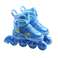 高鑫厂家溜冰鞋儿童 全套装闪光旱冰鞋 四码可调单排轮滑鞋儿童1705蓝图