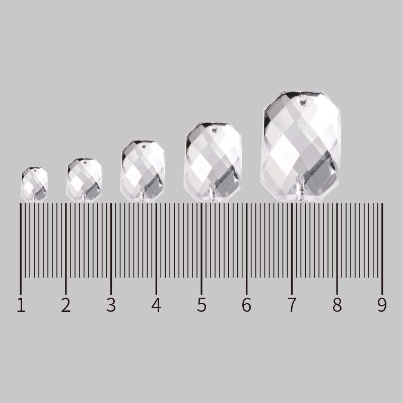 FE13*18 rectangular octagonal turtle face double-hole white 500 set double-hole flat-bottom long octagonal diamond earth face mahjong rectangular turtle face checkered hand-sewn square diamond bag diamond Application Scenario