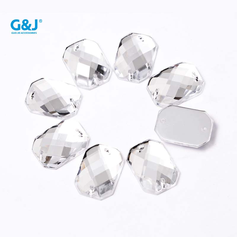 FE13*18 rectangular octagonal turtle face double-hole white 500 set double-hole flat-bottom long octagonal diamond earth face mahjong rectangular turtle face checkered hand-sewn square diamond bag diamond Item Picture