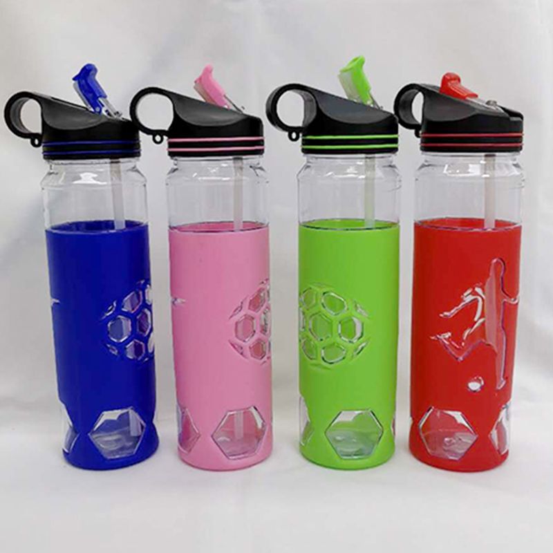 创意足球时尚外贸主打风双层AS塑料广告杯厂家直销批发定制详情图1