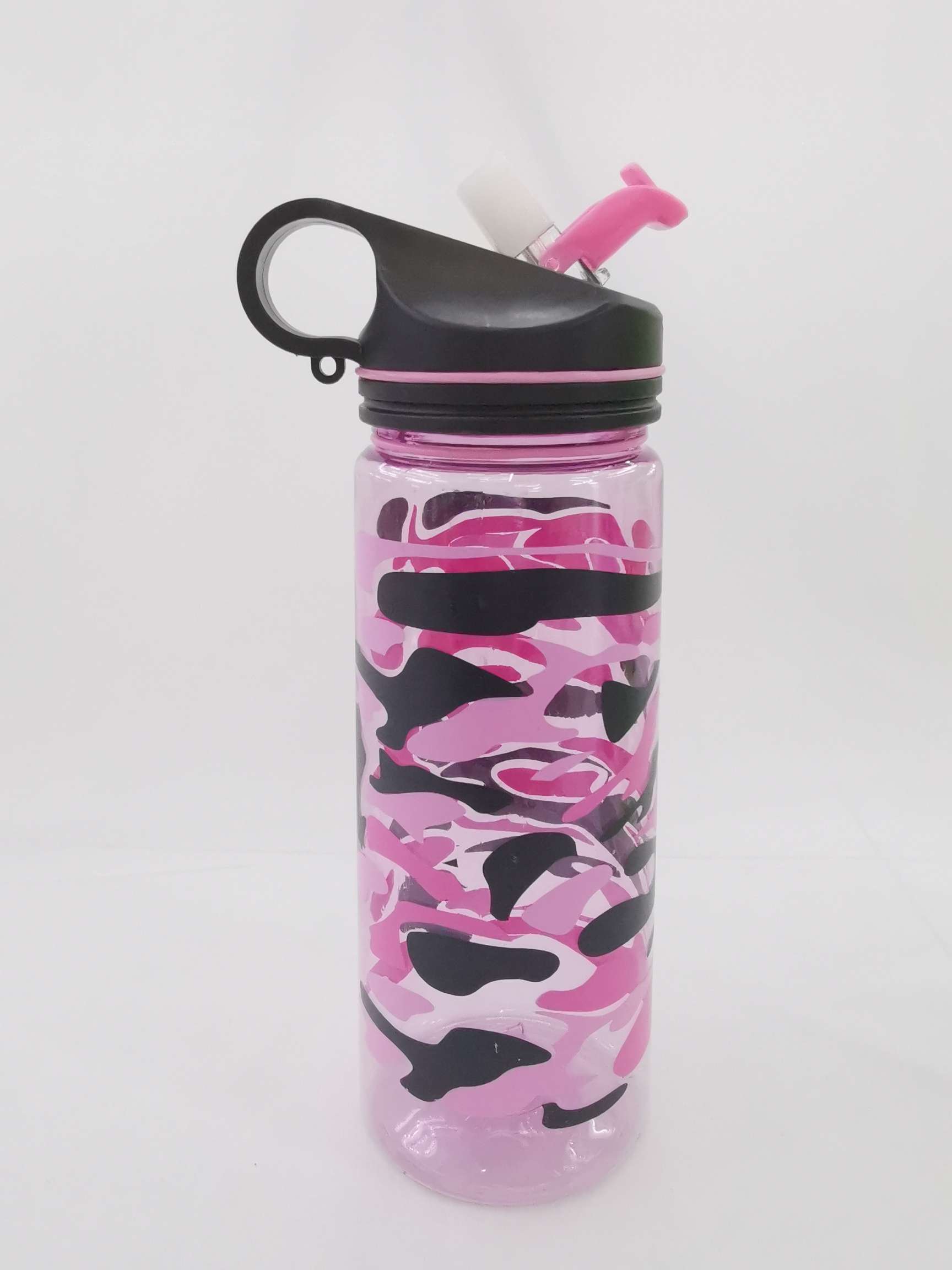 New camouflage plastic cups, outdoor portable sports water bottles, space cups, cross-border exclusive supply, best-selling export cups details Picture
