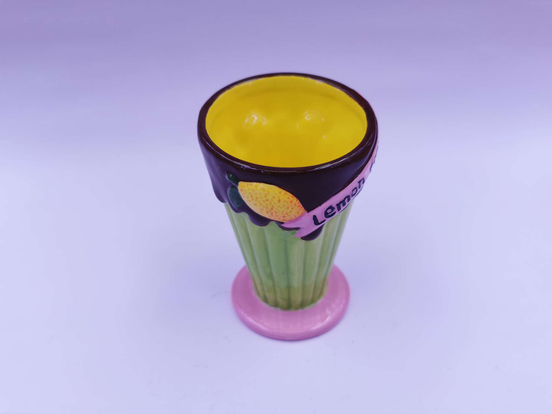Ceramic ice cream cup thumbnail