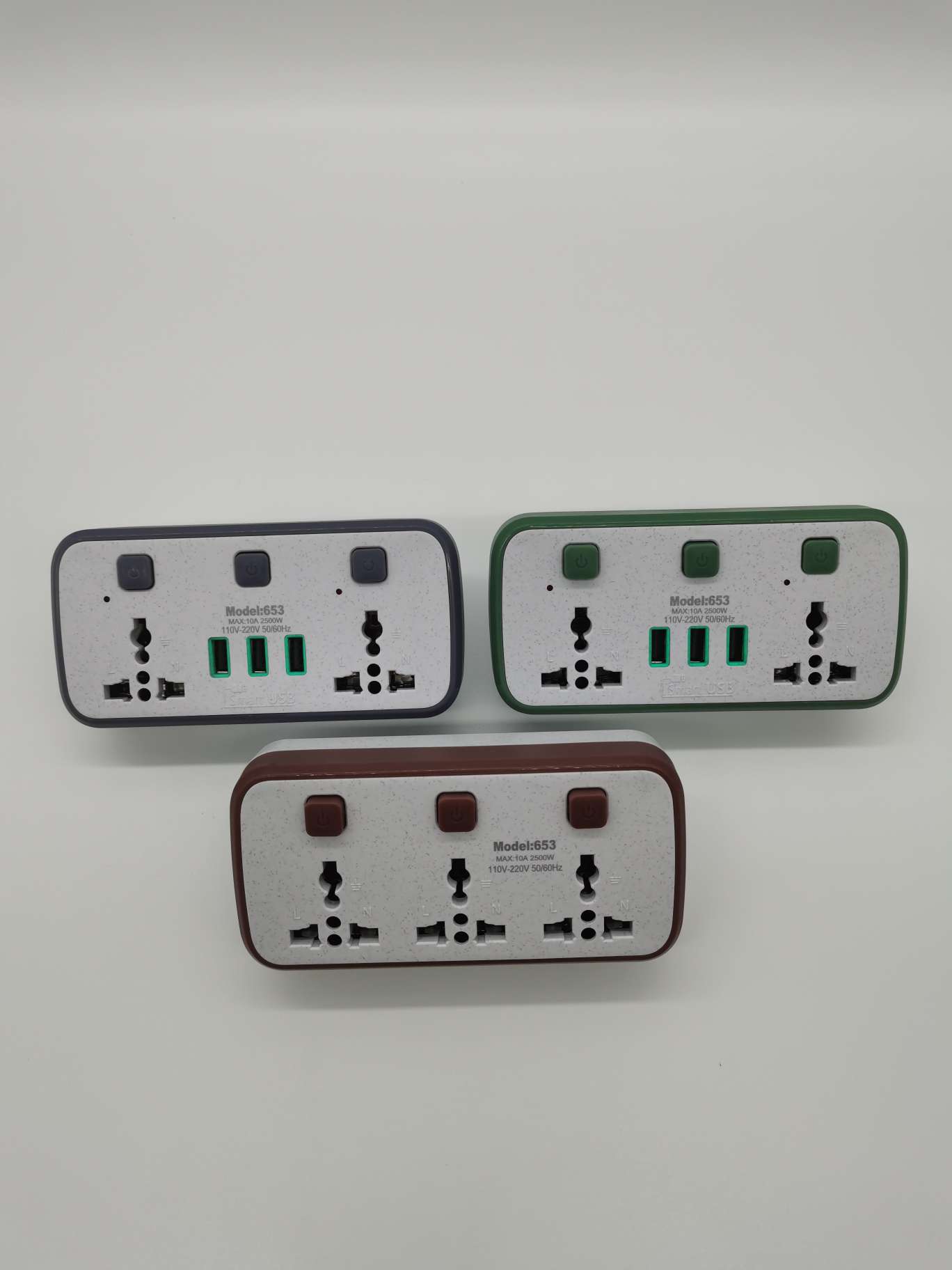 USB socket with switch adaptor