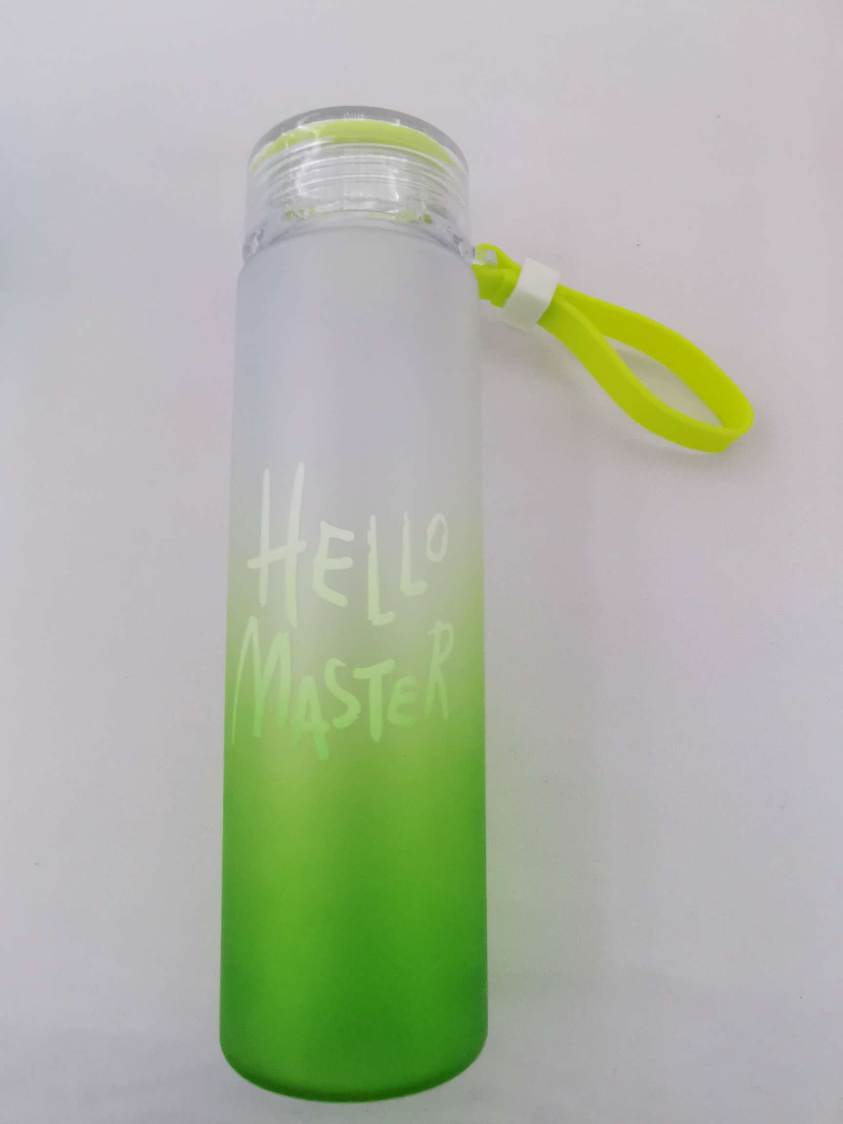 Fashionable gradient seven-color plastic cups, gift promotion cups, convenient couple water cups, customized factory direct sales, with LOGO printing available Application Scenario