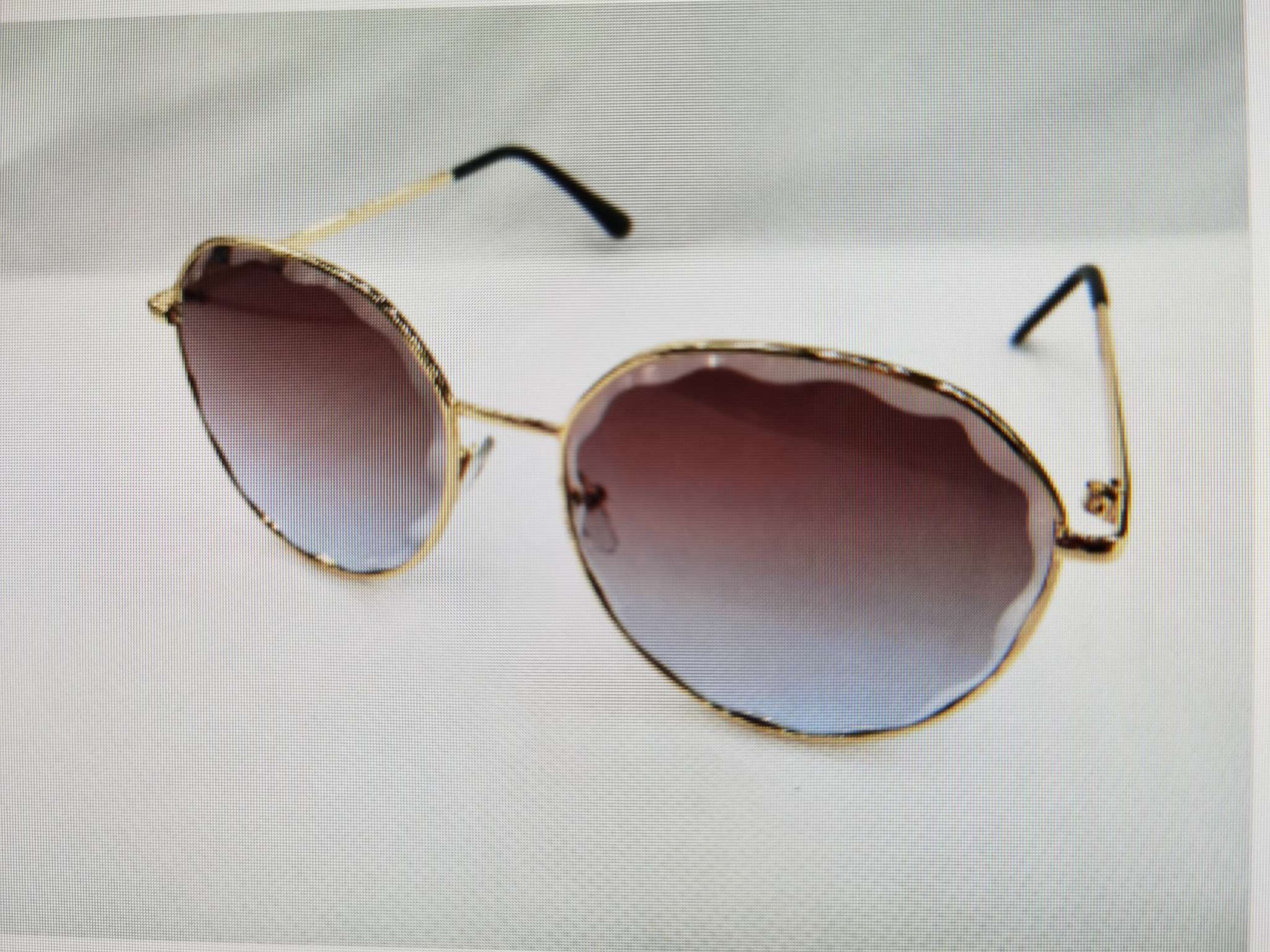 NC5007 sunglasses for women's UV protection, big round face, popular online celebrity, 2020 new fashionable Korean-style sunglasses detail image 3