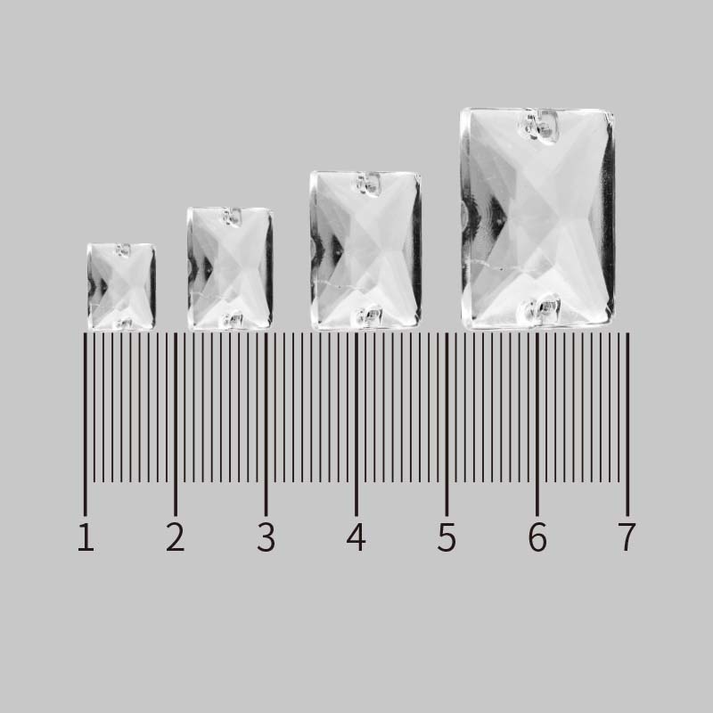 Model FW10*14 rectangular satellite face double-hole white 1000-piece acrylic rectangular satellite face flat-bottom double-hole drill for clothing accessories, shoe ornaments, decorative materials, water drill Item Picture