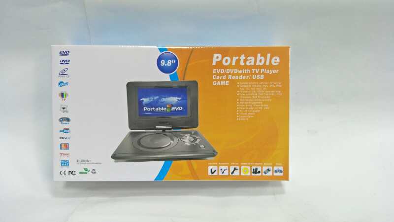 9.8标移动DVD，翻盖移动DVD，带屏幕的移动DVD详情图4