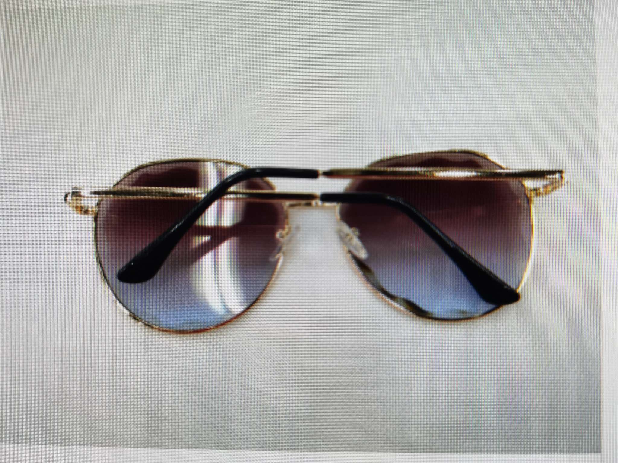 NC5007 sunglasses for women's UV protection, big round face, popular online celebrity, 2020 new fashionable Korean-style sunglasses detail image 2