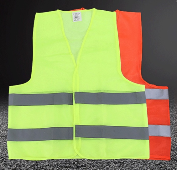Reflective vest safety reflective vest Sanitation vest labor protection site safety warning suit 80g