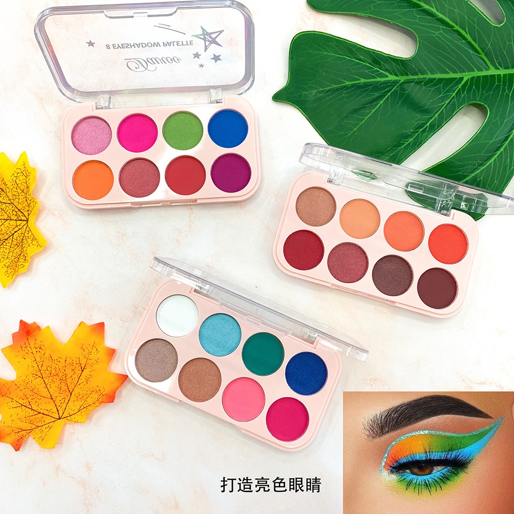 Davioo's New 8-Color Pearl Matte Eyeshadow D1860 Item Picture