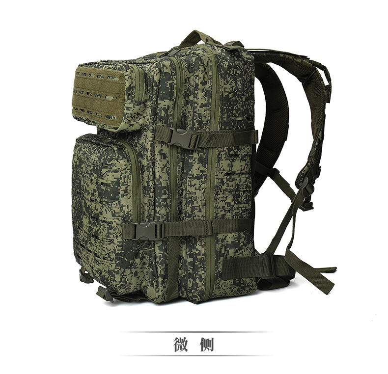 亚马逊 户外迷彩战术背包 军迷大容量多功能背包双肩包 攻击背包详情图7