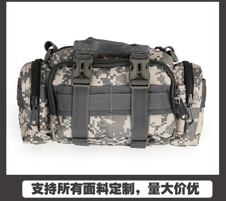 Cross-border exclusive outdoor camouflage bags, waterproof military backpacks, tactical large-capacity travel backpacks, combination backpacks detail image 7
