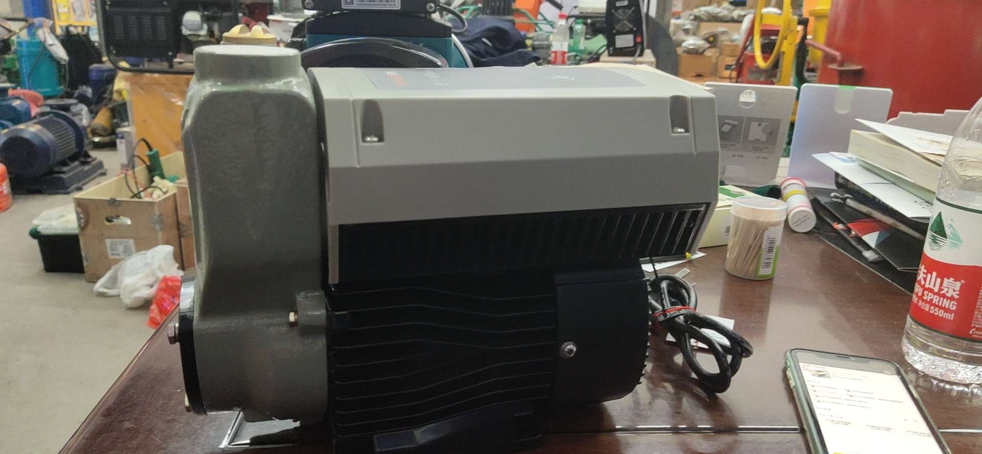 Hitachi 800-watt variable frequency constant pressure electric pump Specification image
