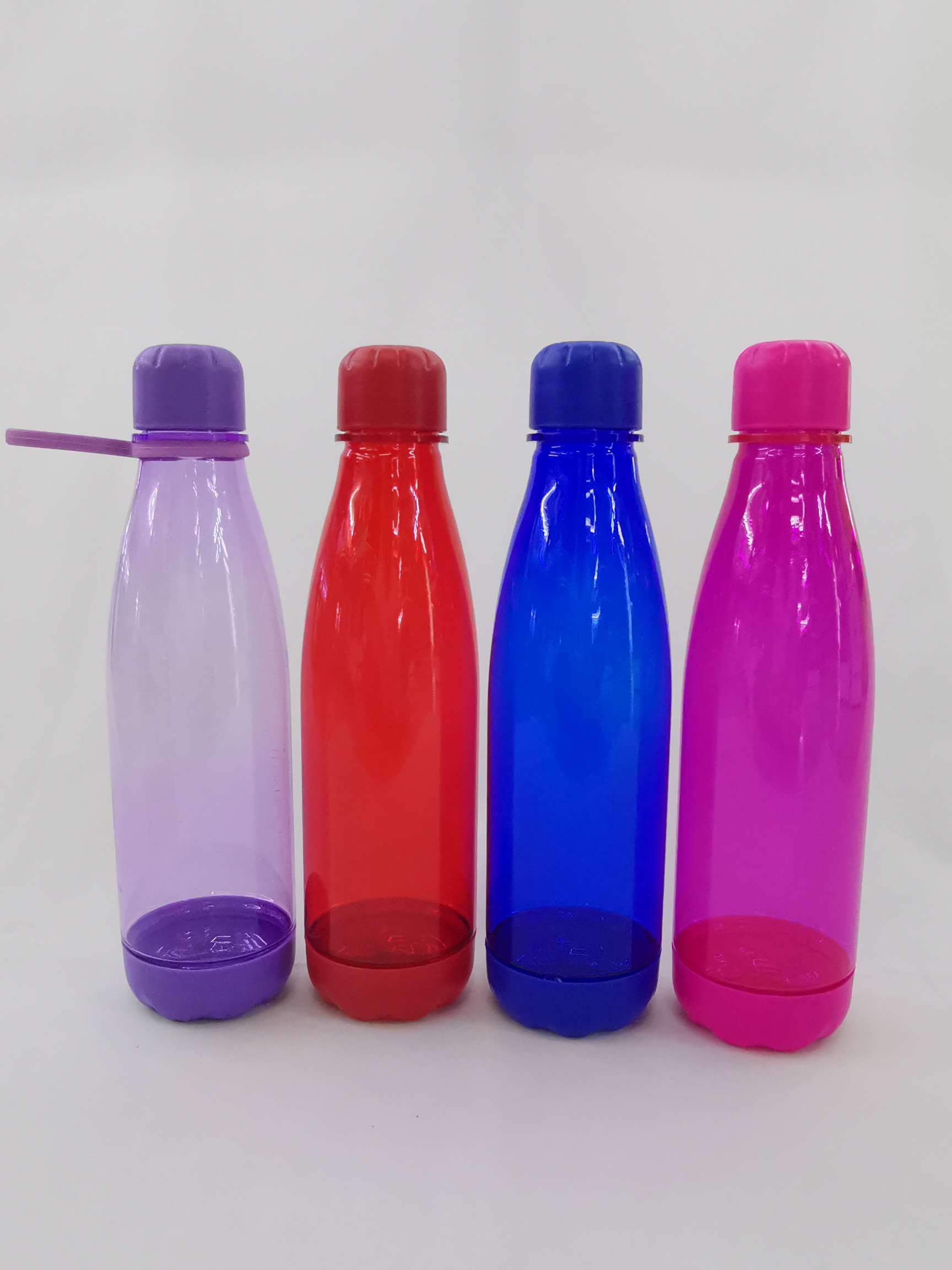 厂家批发直销便携式手提防漏透明 简约韩式650ml字母塑料水杯 可定制LOGO
