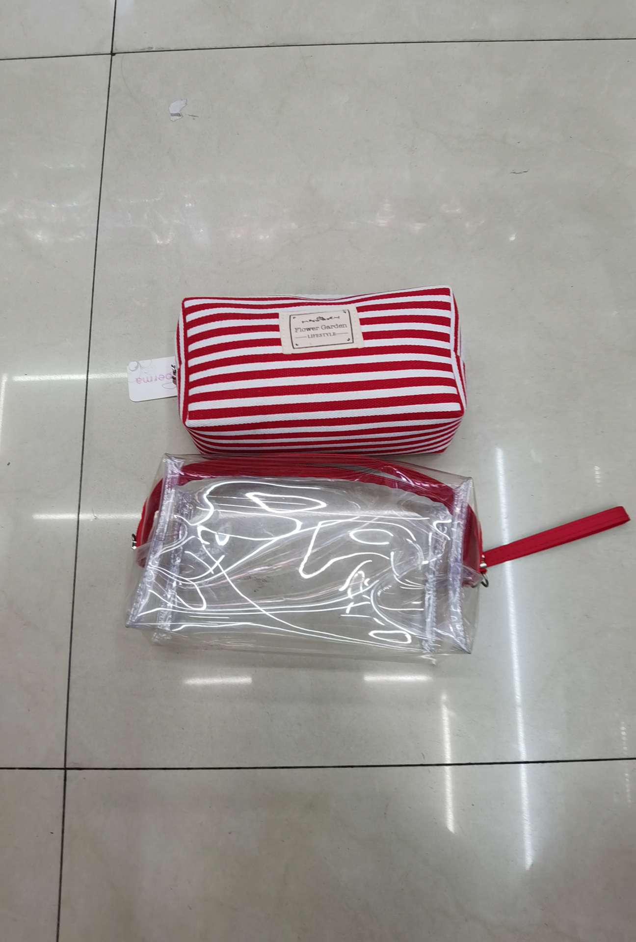 两件套八角包收纳包两件套透明收纳袋洗漱包