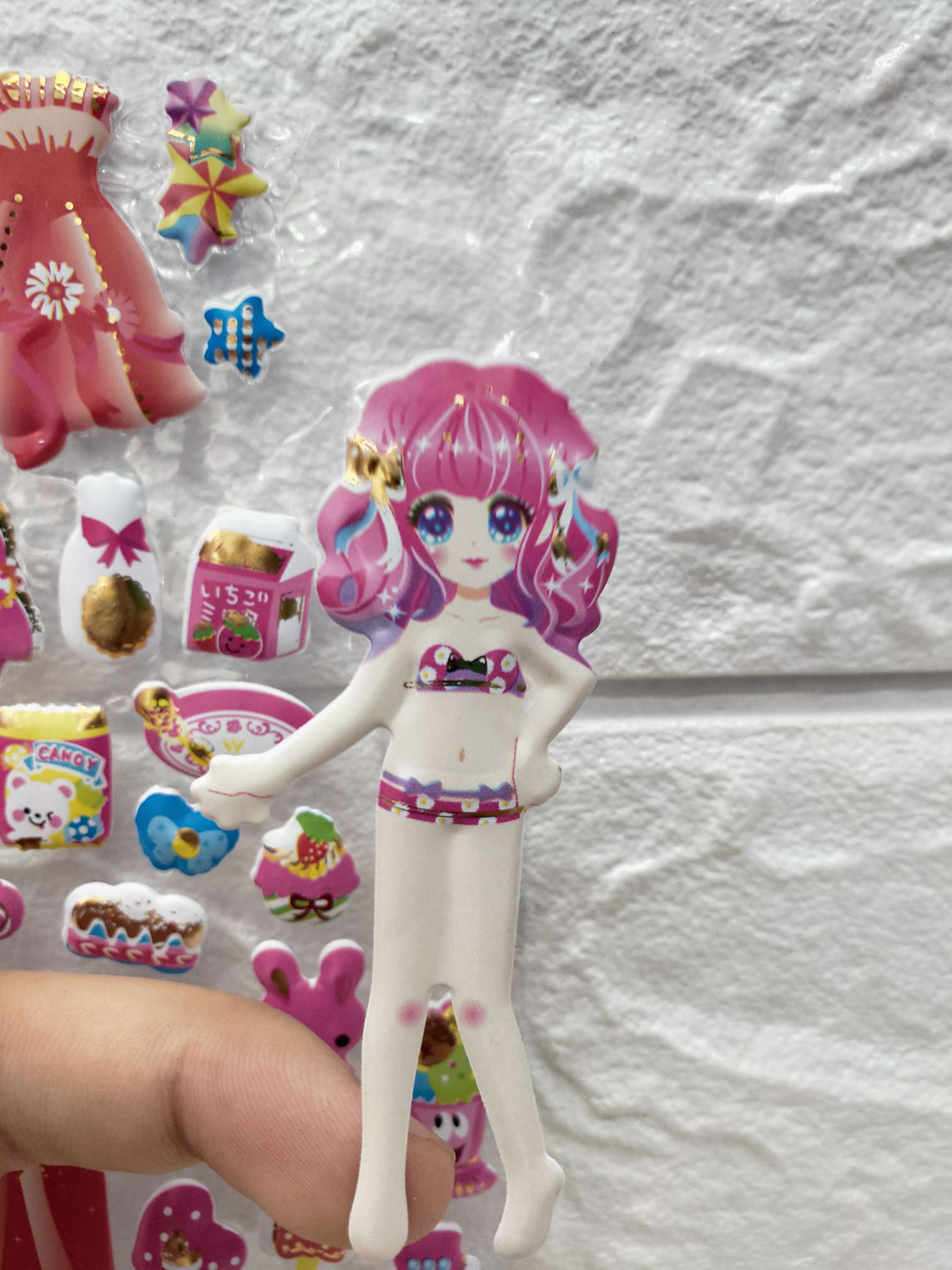 12张 JJ-ABA烫金换装带珍珠手链详情图3