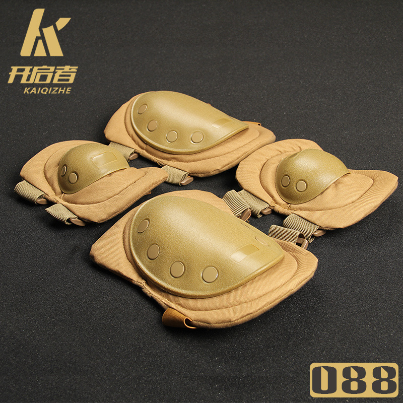 Cross-border exclusive 4-piece Black Eagle Knee and Elbow Pads Mountaineering, cycling, skateboarding, Outdoor Sports Camouflage 088 Protective Gear set undefined