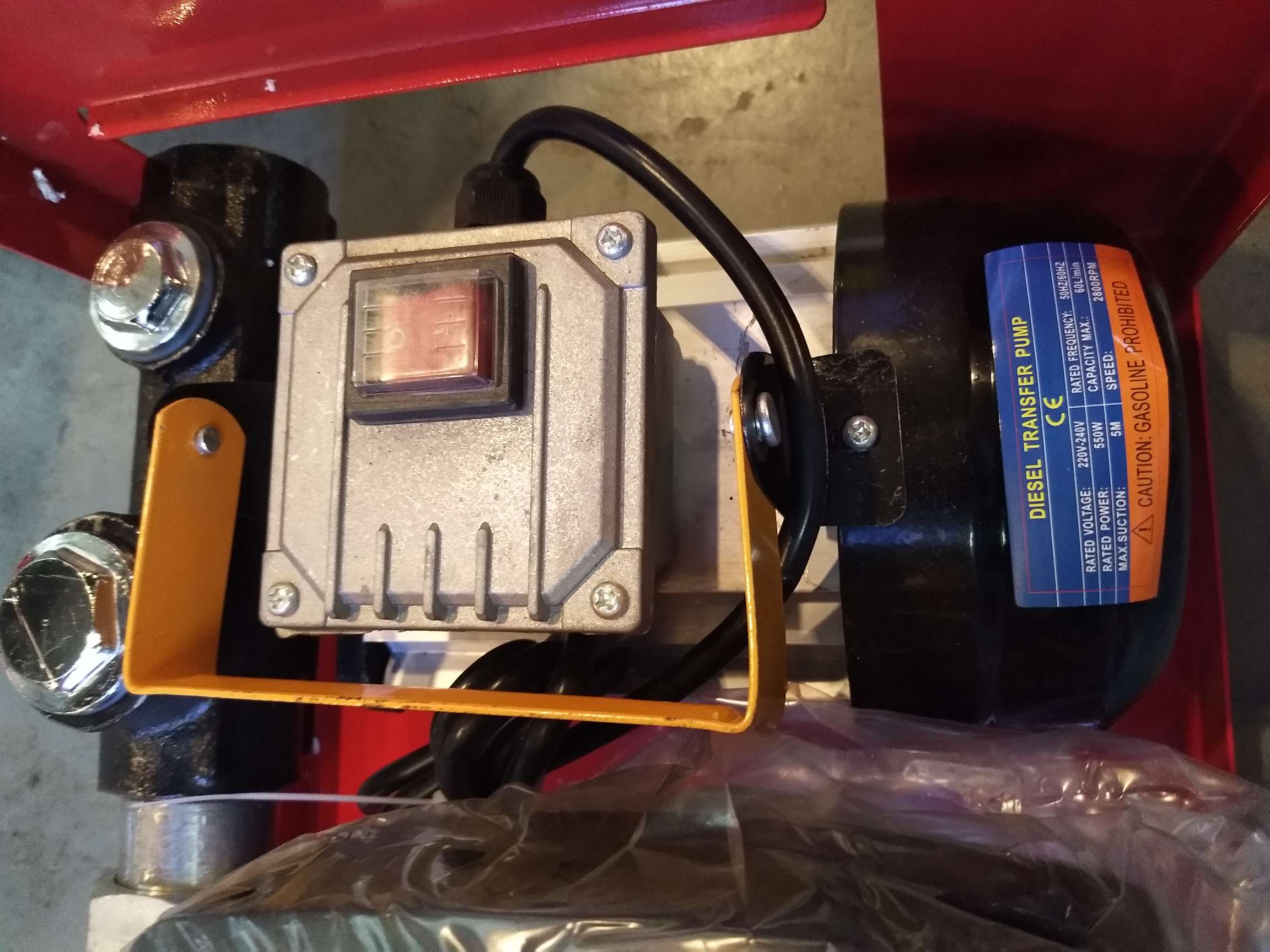 Electric diesel fuel dispenser, high-flow model Application Scenario