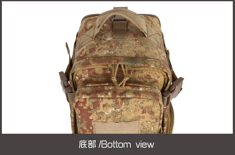 Outdoor camping travel backpacks, double-shoulder combination hiking bags, multi-functional travel sports camouflage backpacks, equipment and supplies detail image 5