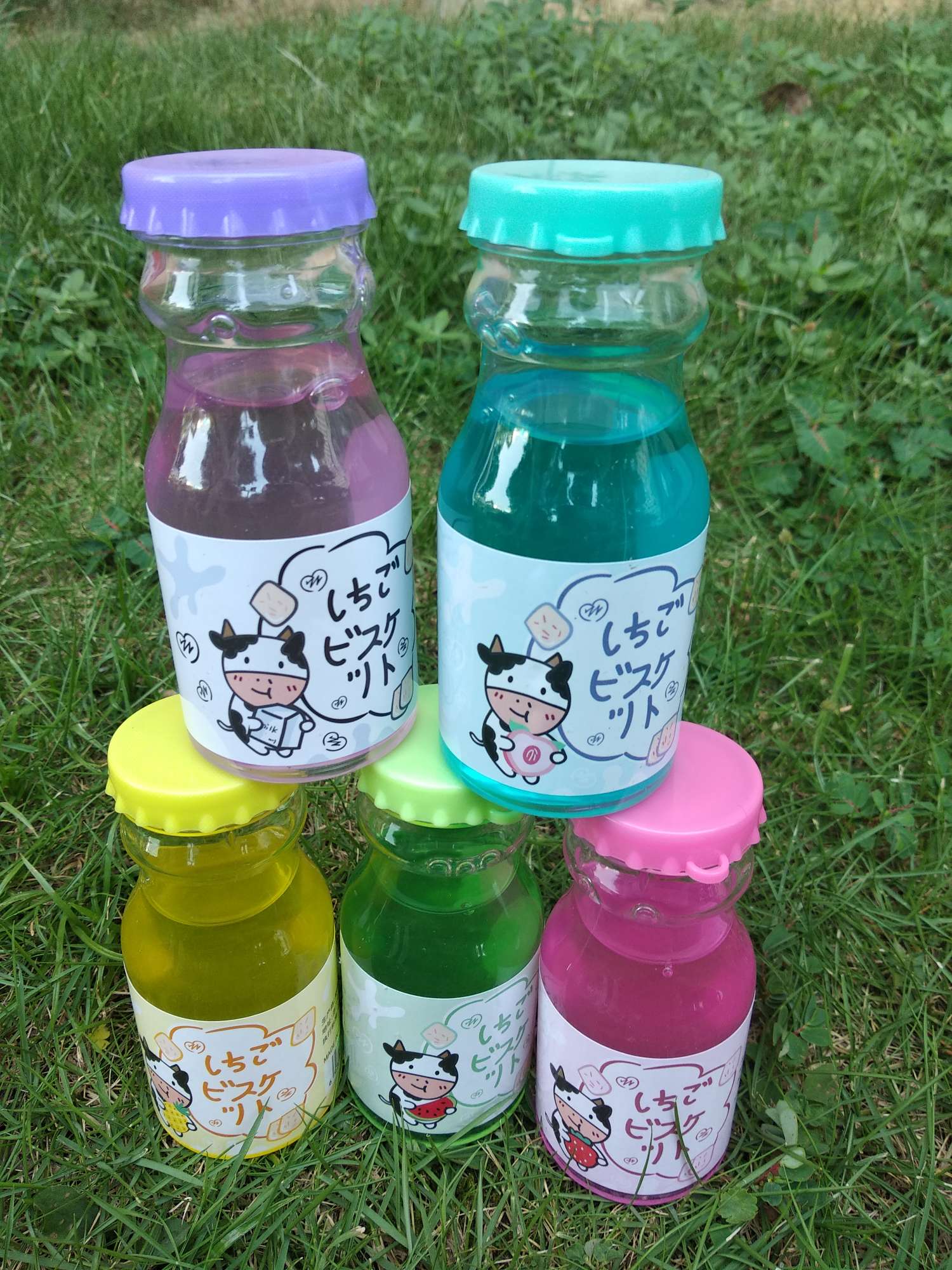 奶牛高透假水白底实物图