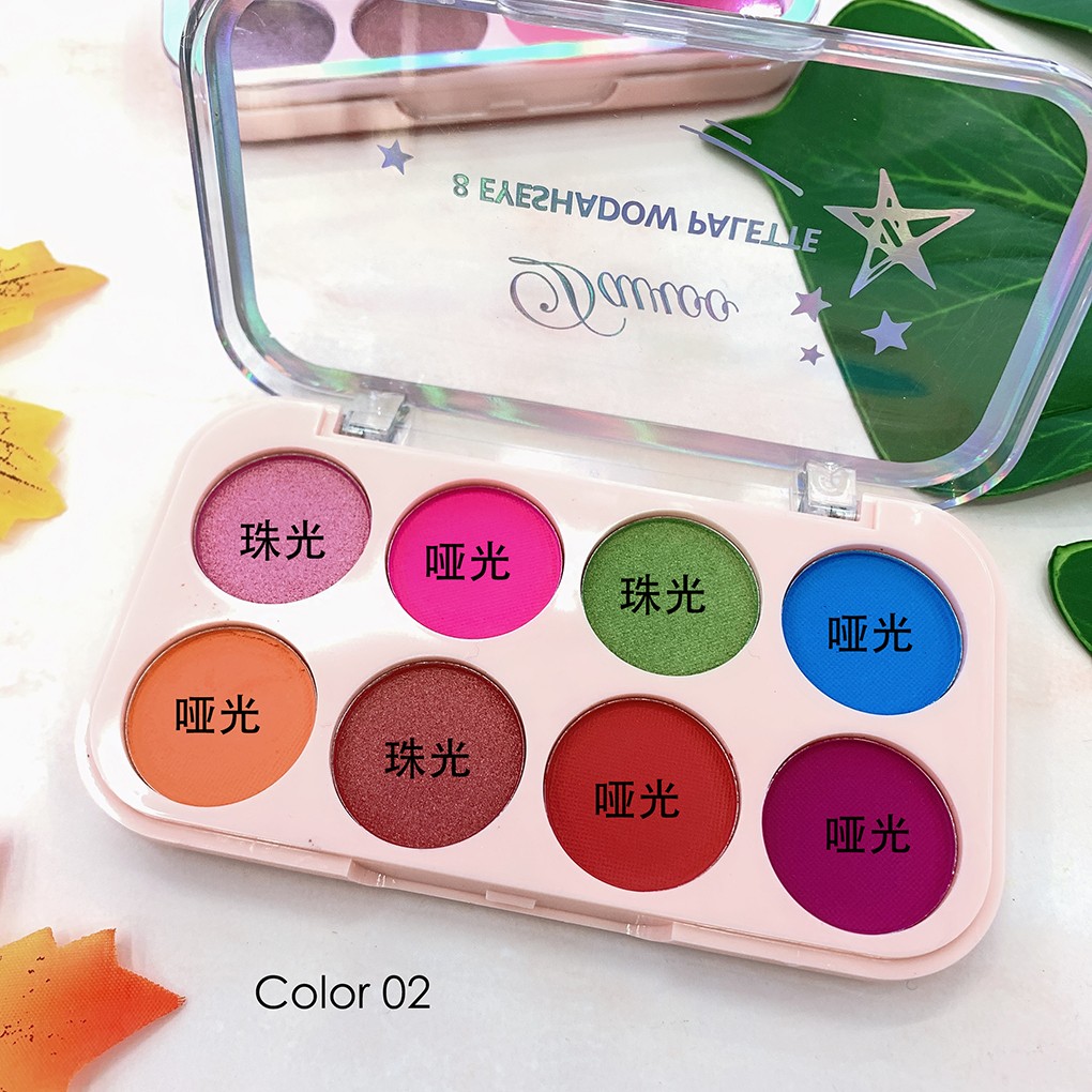 Davioo's New 8-Color Pearl Matte Eyeshadow D1860 details Picture