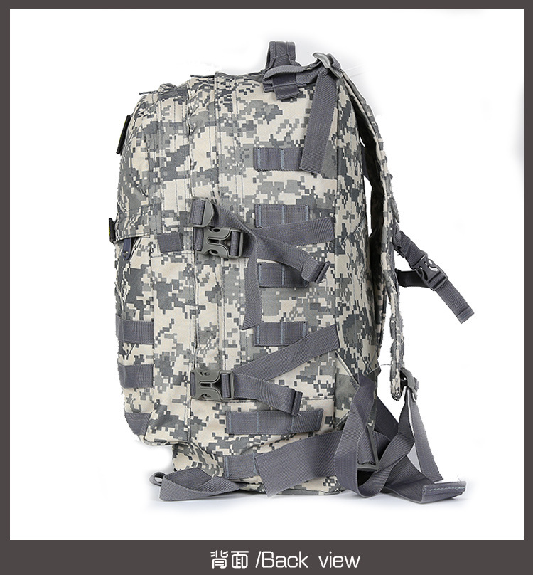 迷彩包军迷彩多功能双肩包防水牛津布登山包3D战术运动户外包背包详情图3
