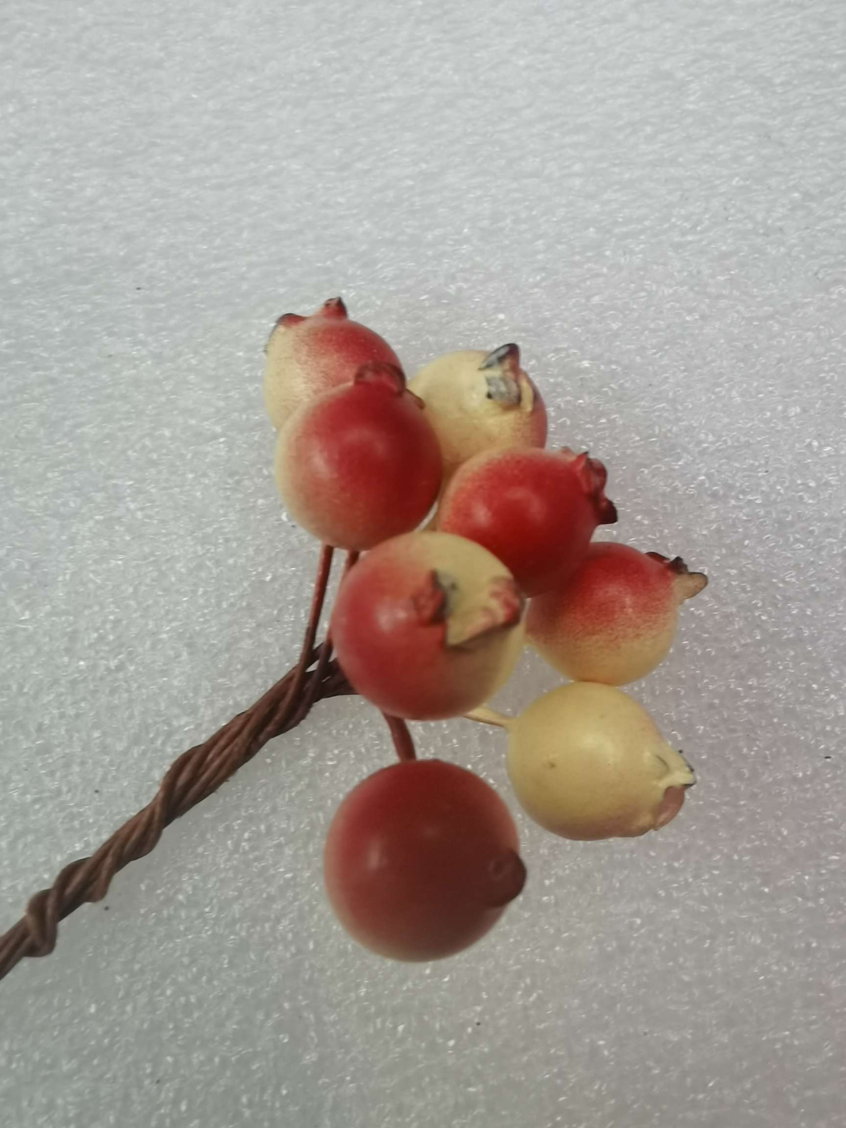 金银纸花芯贝壳画扭扭棒材料包山鸡毛创意手工DIY套装1.0山楂果