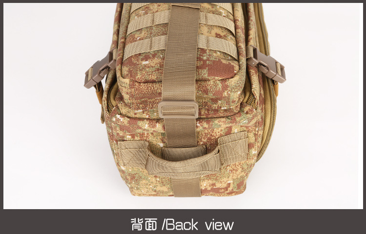 Outdoor camping travel backpacks, double-shoulder combination hiking bags, multi-functional travel sports camouflage backpacks, equipment and supplies detail image 6