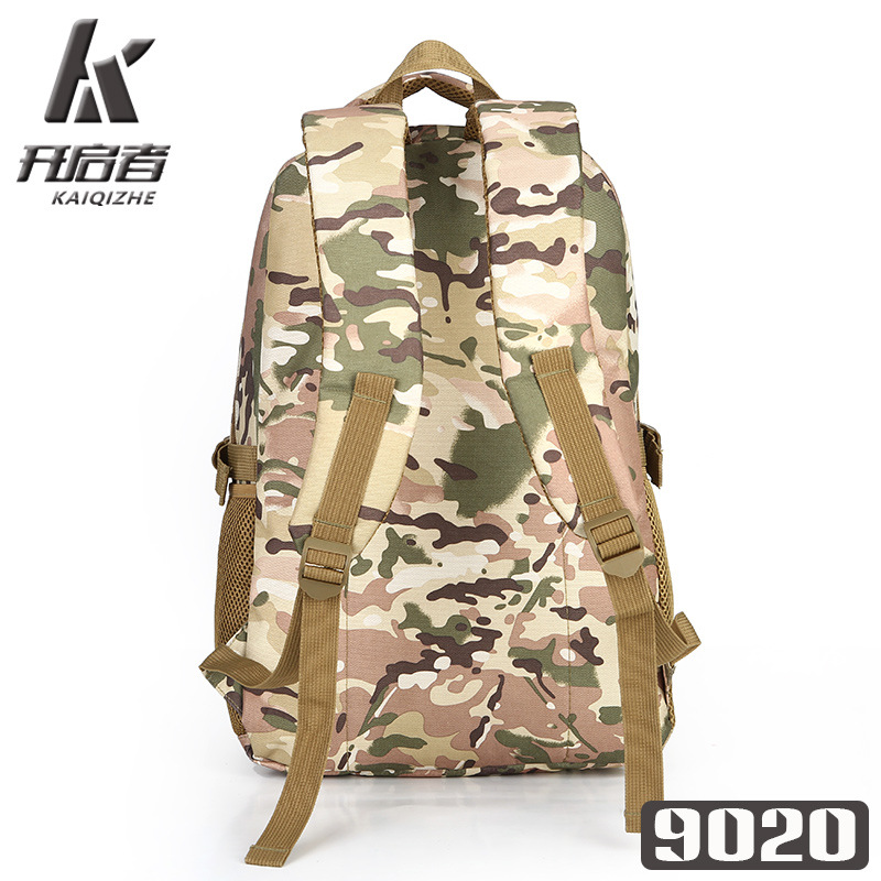 Best-selling military camouflage casual backpack, outdoor sports hiking bag, waterproof multi-functional large-capacity travel bag Application Scenario
