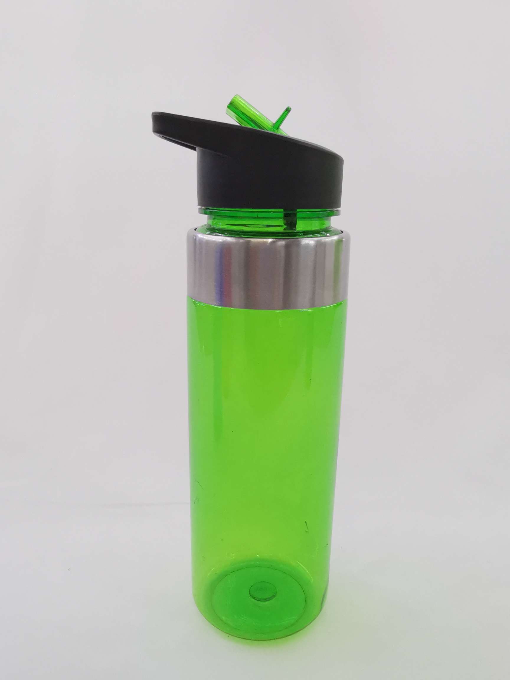 Trendy new direct sales with steel ring spout 650ML sports bottle, food-grade AS plastic cup. Customization based on provided drawings details Picture