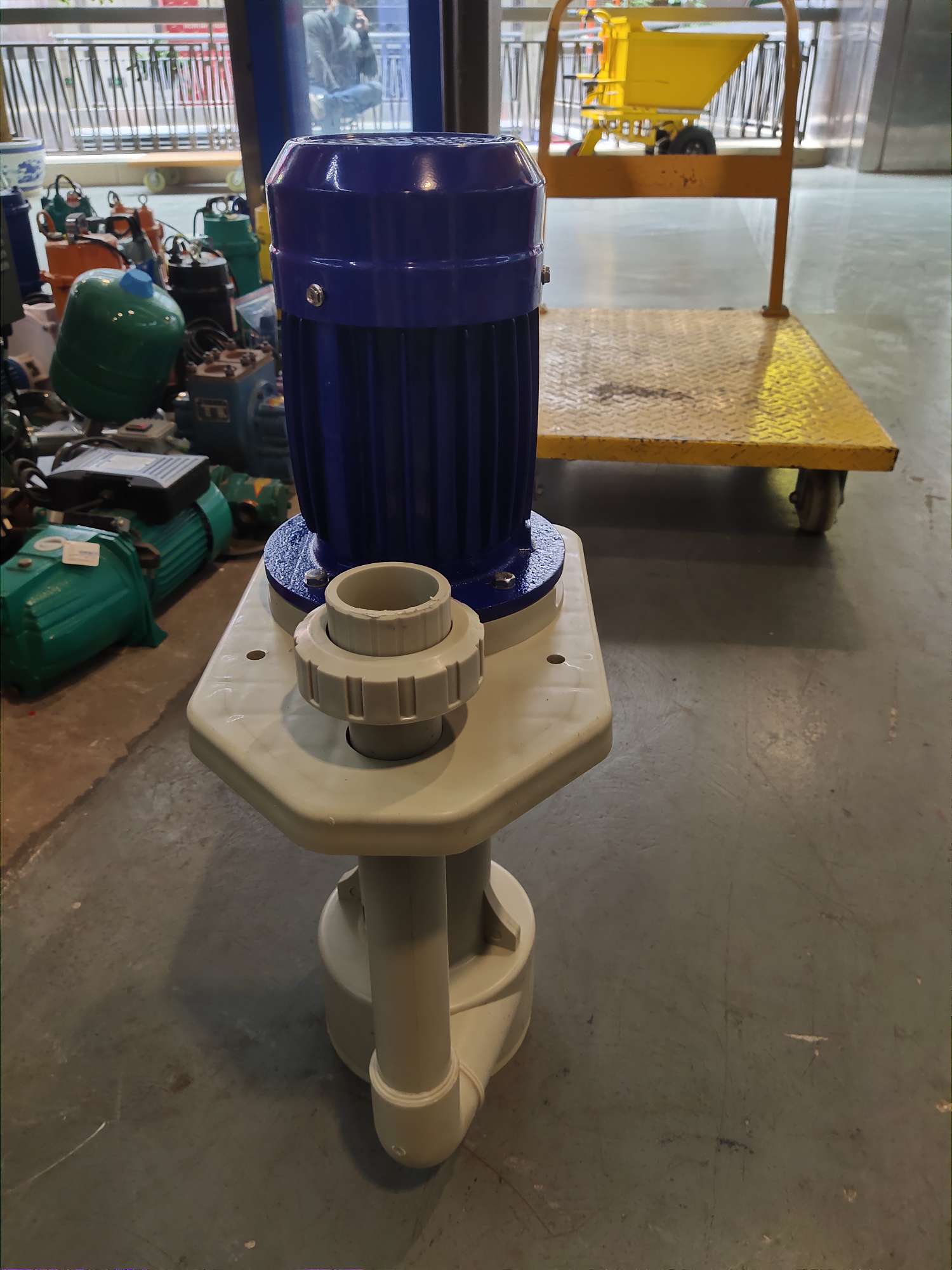 1.5-kilowatt vertical corrosion-resistant pump details Picture