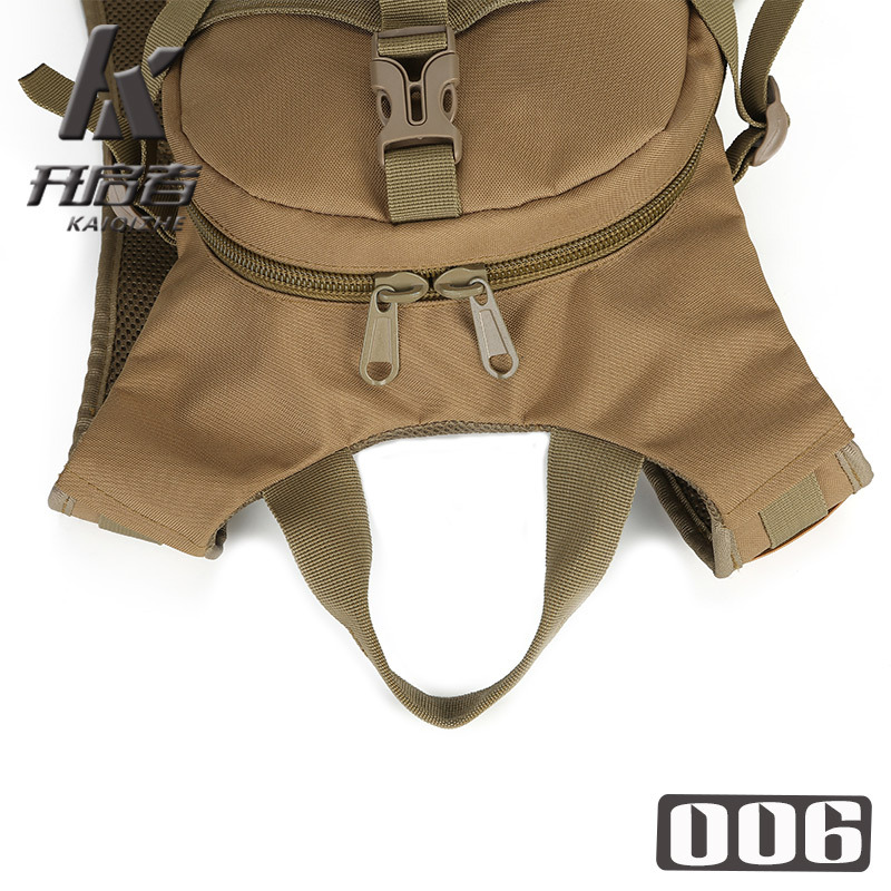 战术双肩水袋包户外多功能运动水袋包军迷防水迷彩水袋包含内胆详情图4