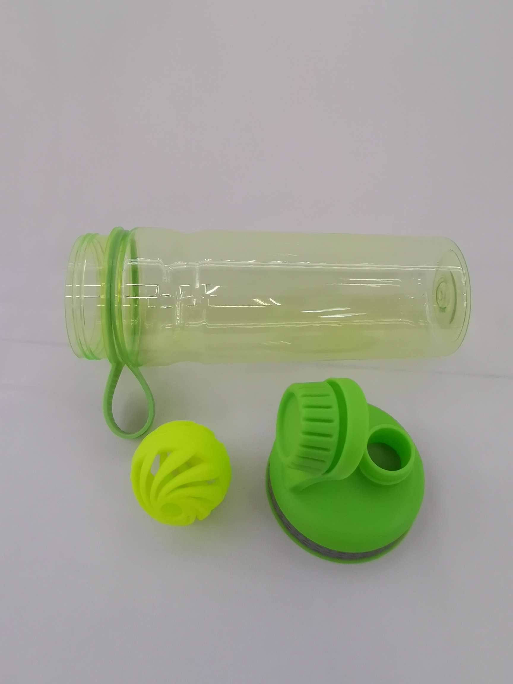Creative Shaker Cup with ball Fitness Space Cup 800ML Sports water bottle with hand-held handle factory direct sales Specification image