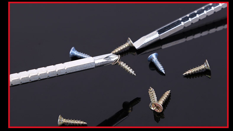 Screwdriver Dual Purpose Manual Screwdriver With Magnetic Head Ladle Rubber Driver Flat-Head Phillips Screwdriver 4 Inches Application Scenario