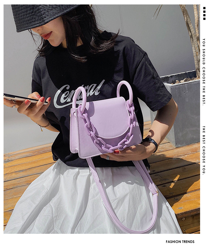 bags women包包2020新款女包潮流斜挎包女时尚单肩包链条手提包详情图7