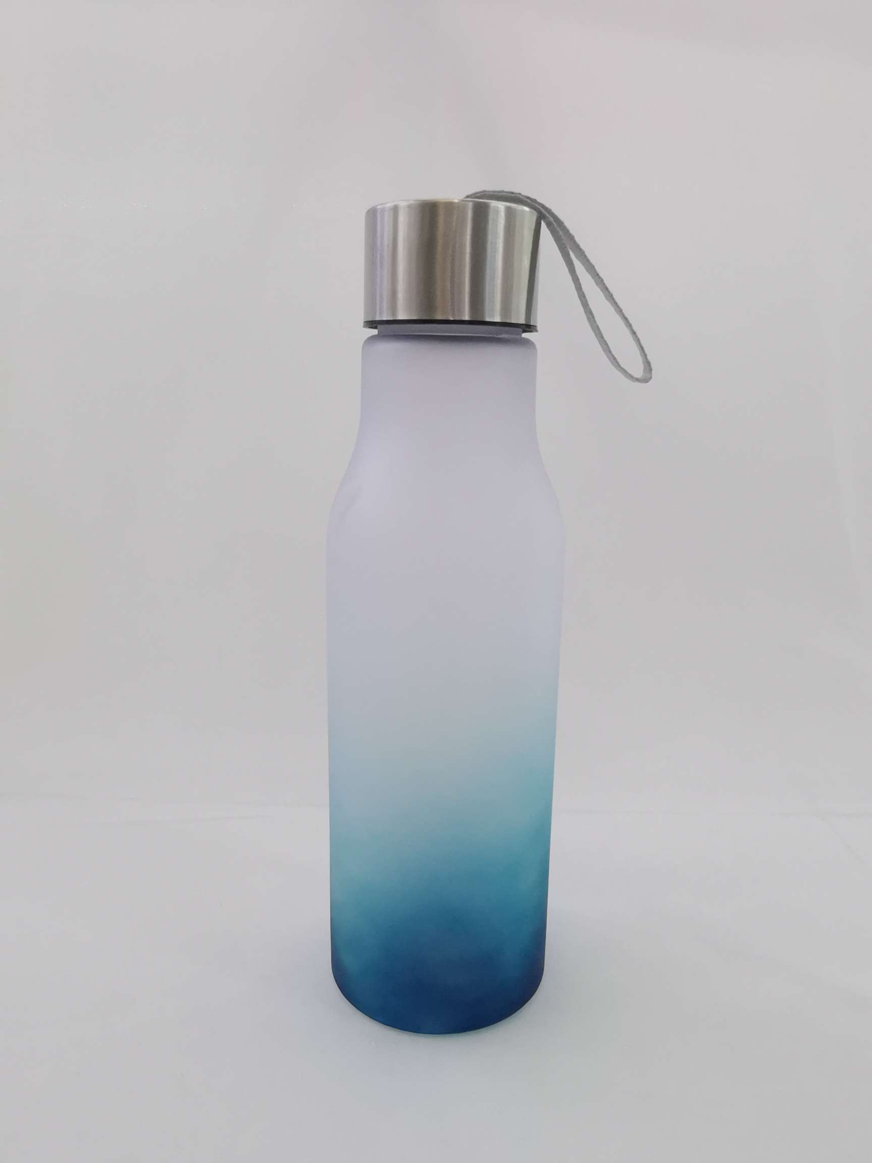 潮流夏天水杯男女学生磨砂渐变时尚塑料水杯印字可定制logo产品图