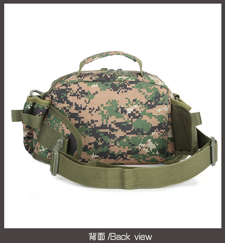 Camouflage bag, tactical waist bag, outdoor backpack detail image 1